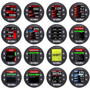 Ford F350 Performance Monitor - Banks Power - Derringer Tuner (Gen 2) w/ 1.8 iDash DataMonster - `17-`19